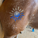 Life's a Beach - Glittermarx Temporary Tattoo Kit for Horses