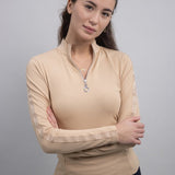 Harcour Poris - Womens 1/4 Zip Long Sleeve Technical Shirt
