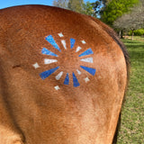 Rainbow Bright - Glittermarx Temporary Tattoo Kit for Horses