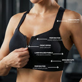 Impact Bra - Black - ARMATEQ - Equiluxe Tack