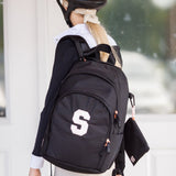 Veltri "Initial" Delaire Helmet Backpack - Black