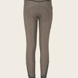 Inspire Full Seat High Waist Dusky Green Bamboo Breeches - Espoir Equestrian - Equiluxe Tack