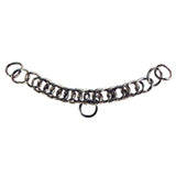 Intrepid English Stainless Steel Double Link Curb Chain 8 - 3/8" - Intrepid International - Equiluxe Tack