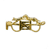 Intrepid Fox/Hound Over the Gate Stock Pin - Gold Plated - Intrepid International - Equiluxe Tack