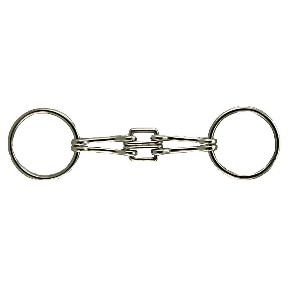 Intrepid Stainless Steel Controller Loose Ring Square Links Bit 5" - Intrepid International - Equiluxe Tack