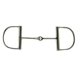 Intrepid Stainless Steel Dee Large Light Mouth Snaffle Bit - Intrepid International - Equiluxe Tack