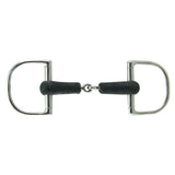 Intrepid Stainless Steel Dee with Hard Rubber Snaffle Bit 5" with 3" Rings - Intrepid International - Equiluxe Tack