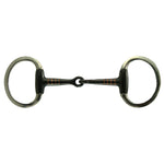 Intrepid Stainless Steel Eggbutt Sweet Iron Copper Inlay Mouth Snaffle Bit 5" - Intrepid International - Equiluxe Tack