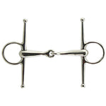 Intrepid Stainless Steel Full Cheek Hollow Mouth Snaffle Bit - Intrepid International - Equiluxe Tack