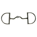 Intrepid Stainless Steel Large Dee Bent Mouth Snaffle Bit - Intrepid International - Equiluxe Tack