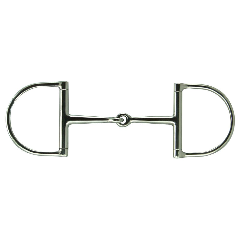 Intrepid Stainless Steel Large Dee Heavy Mouth Snaffle Bit - Intrepid International - Equiluxe Tack