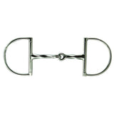 Intrepid Stainless Steel Large Dee Slow Twist Snaffle Bit - Intrepid International - Equiluxe Tack