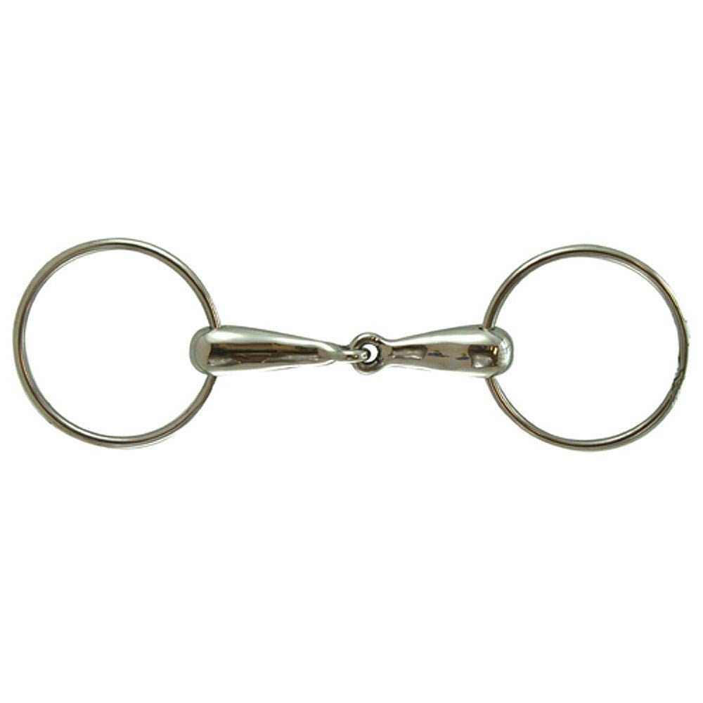 Intrepid Stainless Steel Loose Ring Hollow Mouth Snaffle Bit - Intrepid International - Equiluxe Tack