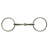 Intrepid Stainless Steel Loose Ring Solid Mouth Race Snaffle Bit - Intrepid International - Equiluxe Tack