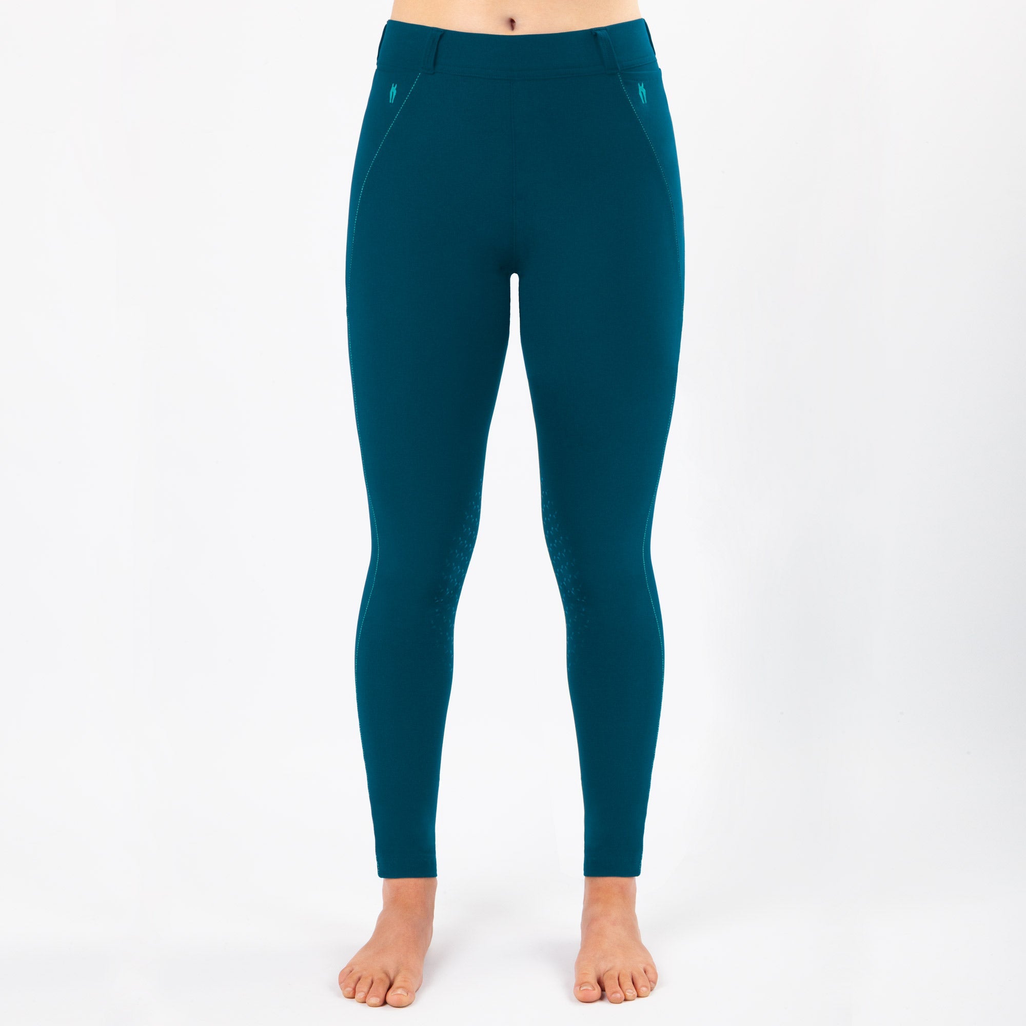 Irideon Issential Capriole Knee Patch Tights - Irideon - Equiluxe Tack