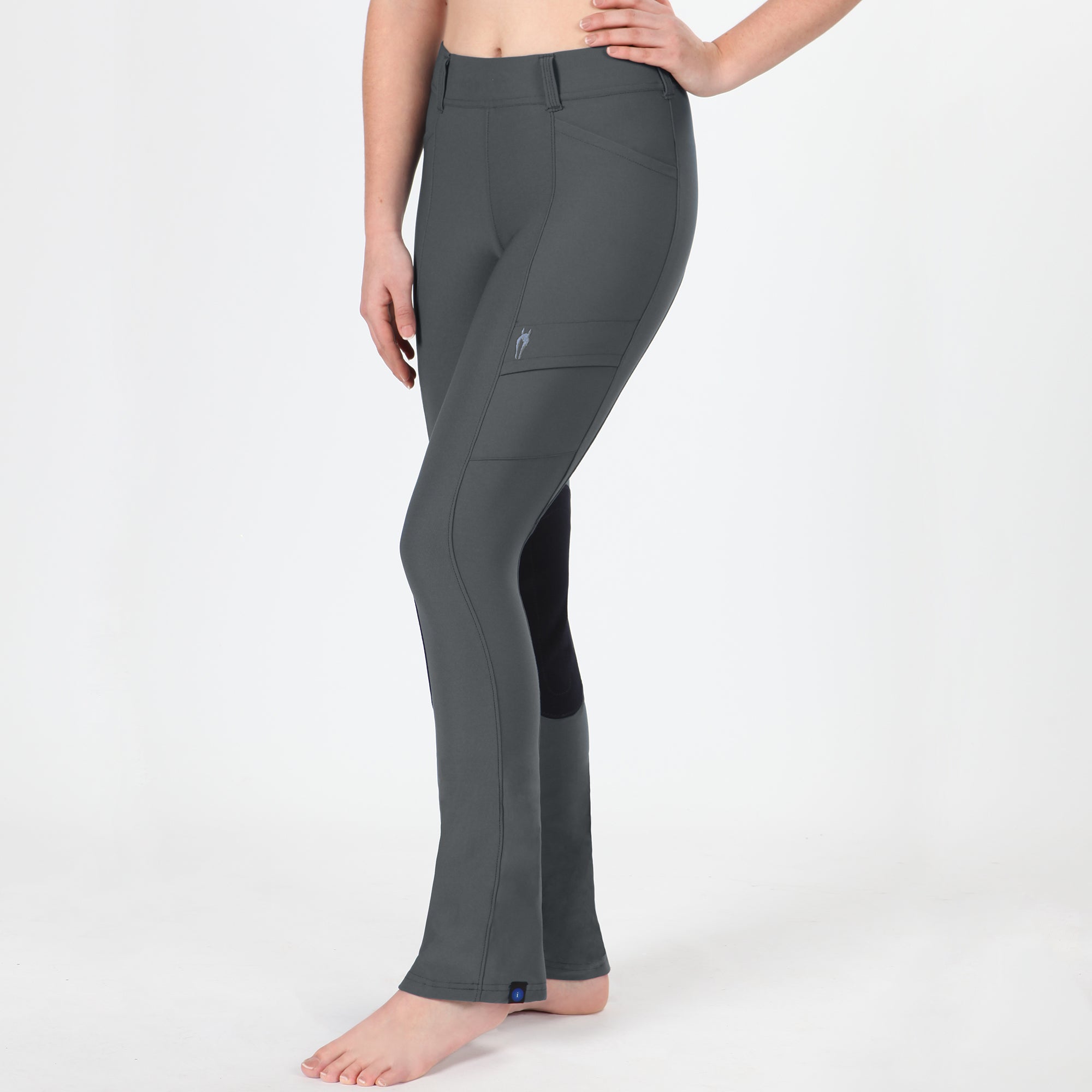 Irideon Issential Cargo Bootcut Knee Patch Tights - Irideon - Equiluxe Tack