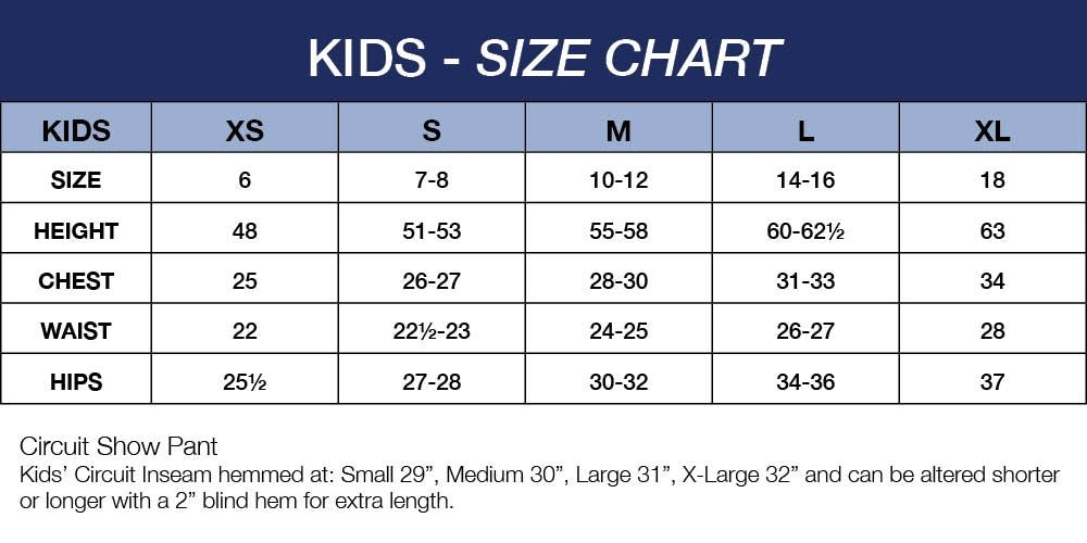 Irideon Kids' Bending Line Knee Patch Tights - Irideon - Equiluxe Tack