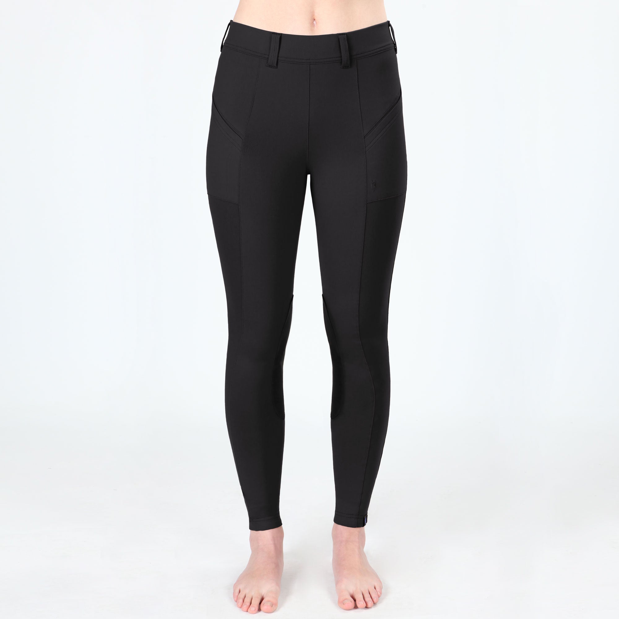 Irideon Kids' Bending Line Knee Patch Tights - Irideon - Equiluxe Tack