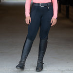 Irideon Kids' Fjord Fleece Knee Patch Breeches - Irideon - Equiluxe Tack