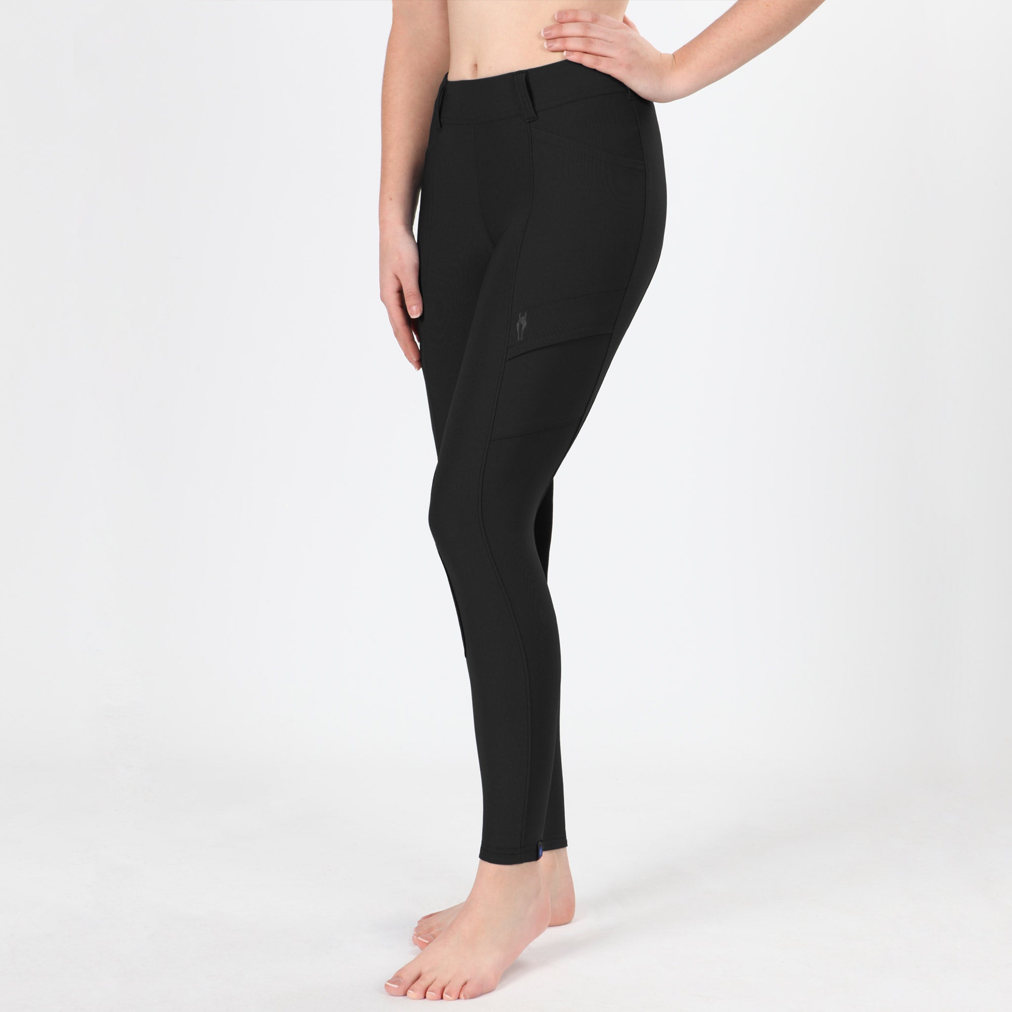 Irideon Kids' Issential Cargo Knee Patch Tights - Irideon - Equiluxe Tack