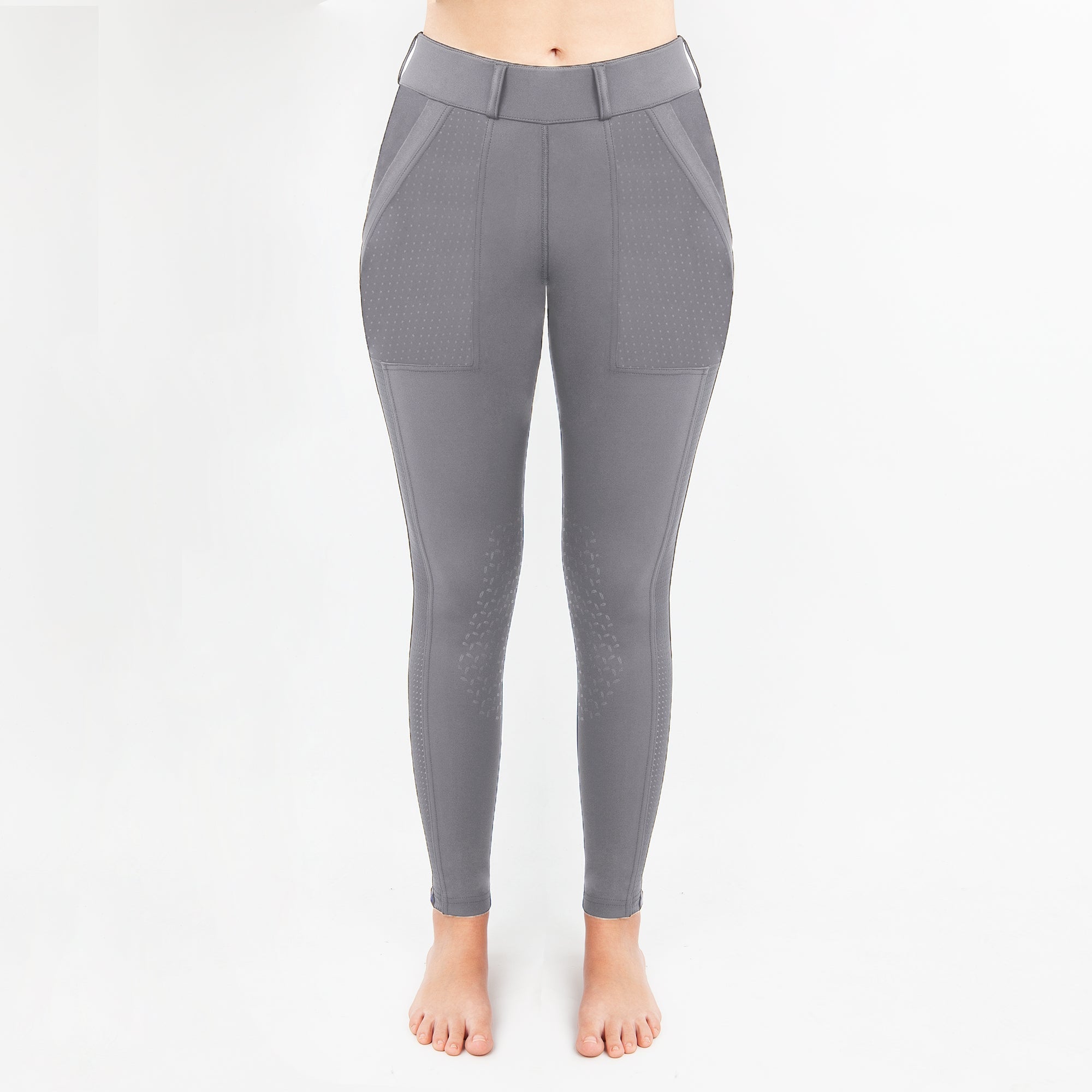 Irideon Kids' Radiant Half Seat Utility Tights - Irideon - Equiluxe Tack