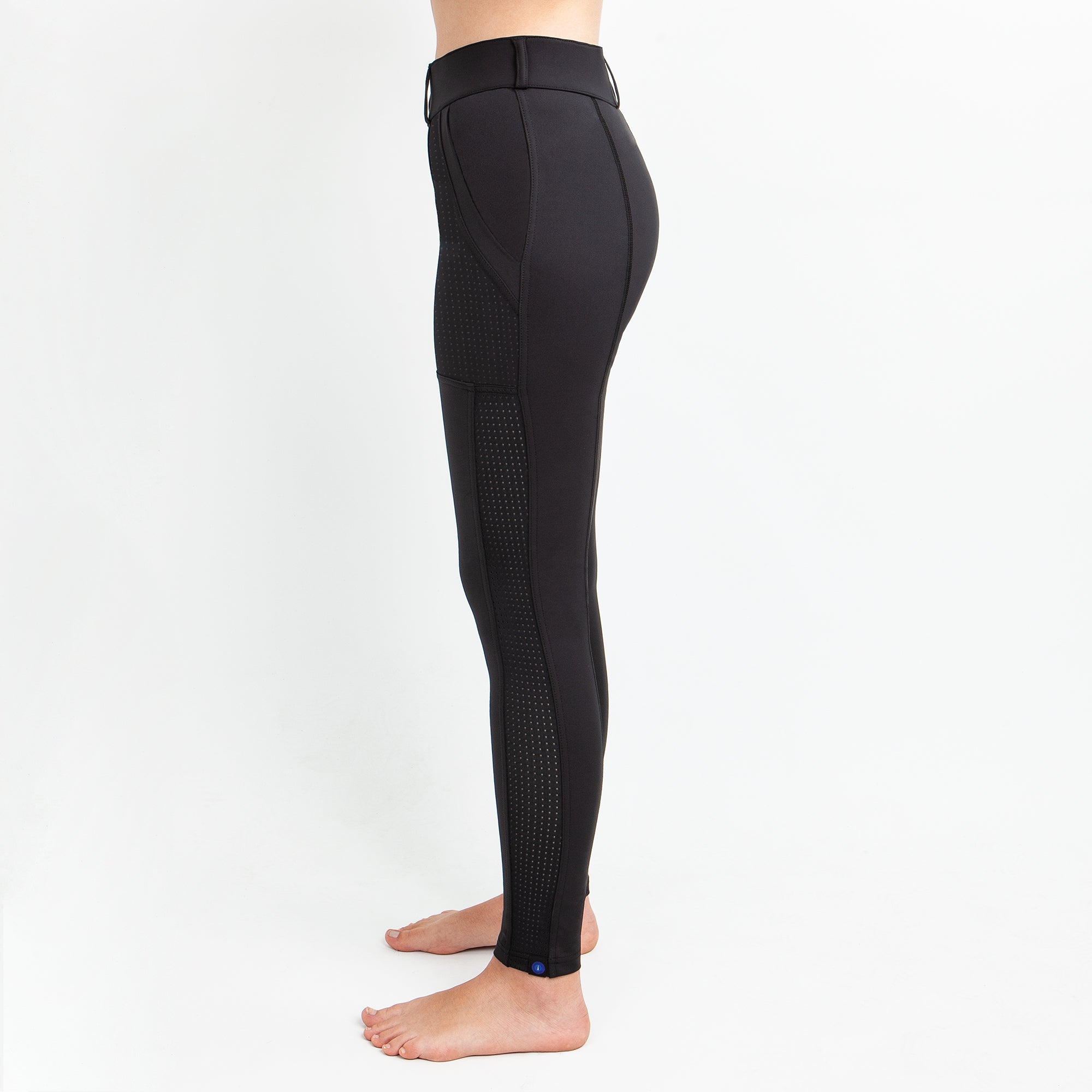 Irideon Kids' Radiant Half Seat Utility Tights - Irideon - Equiluxe Tack