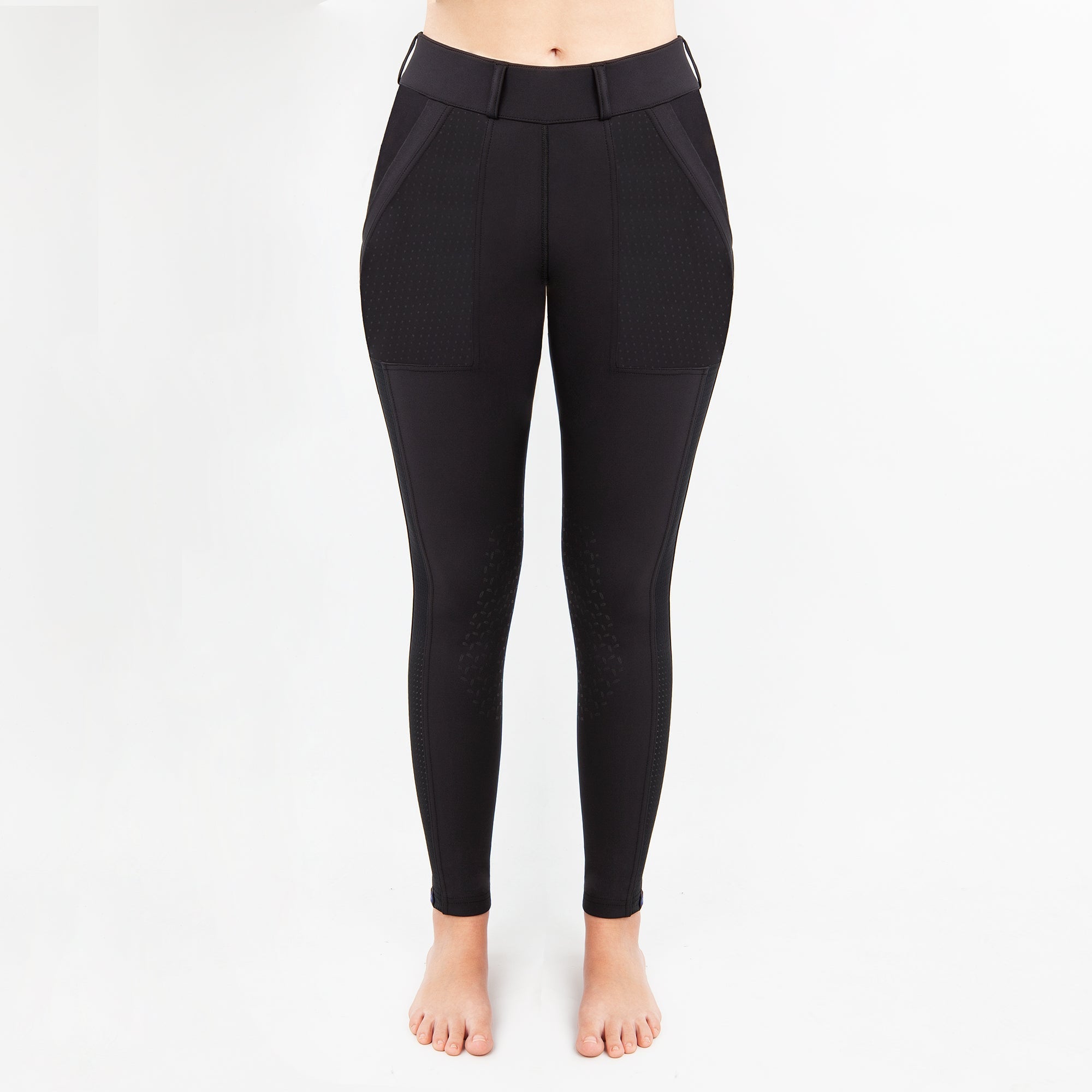 Irideon Kids' Radiant Half Seat Utility Tights - Irideon - Equiluxe Tack