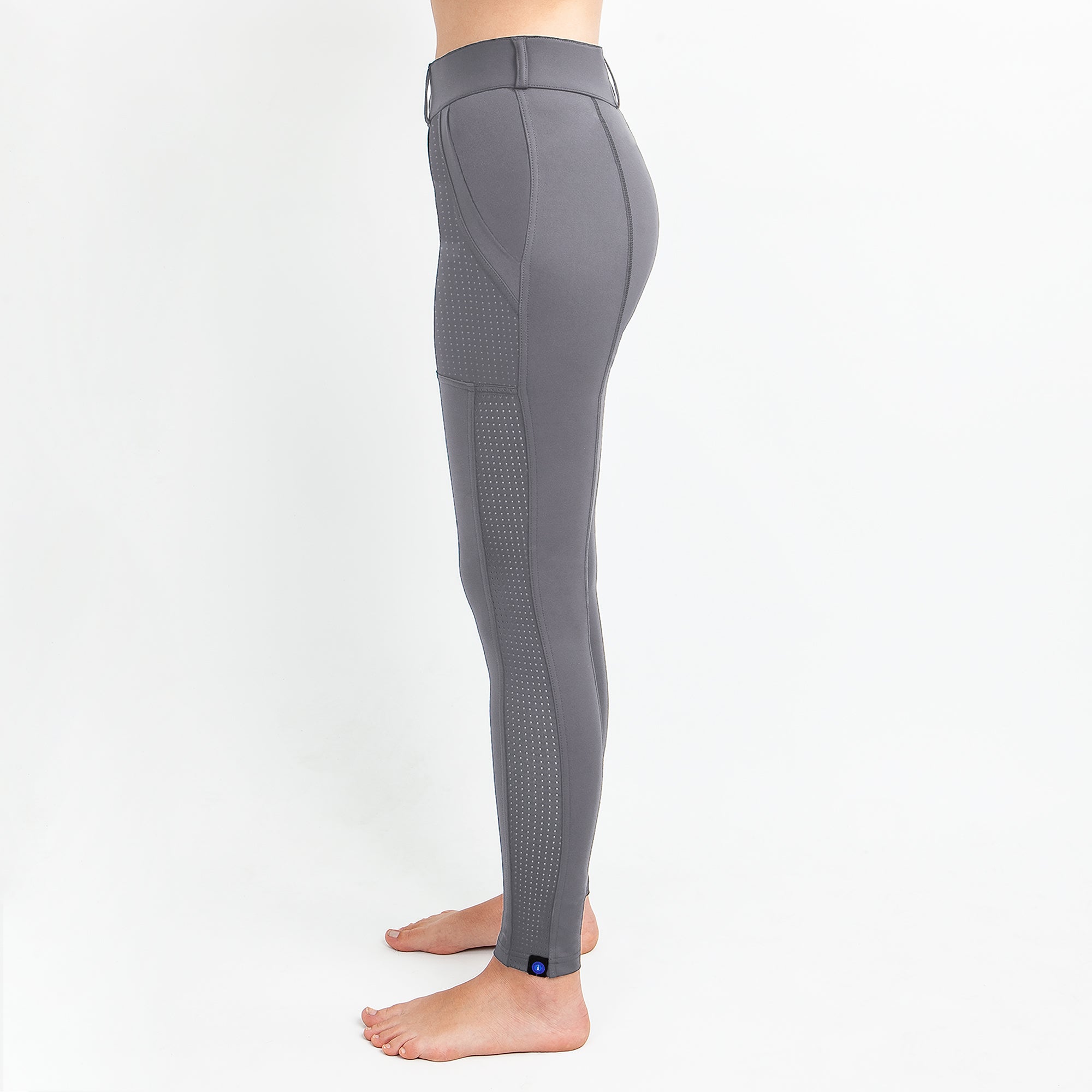 Irideon Kids' Radiant Half Seat Utility Tights - Irideon - Equiluxe Tack
