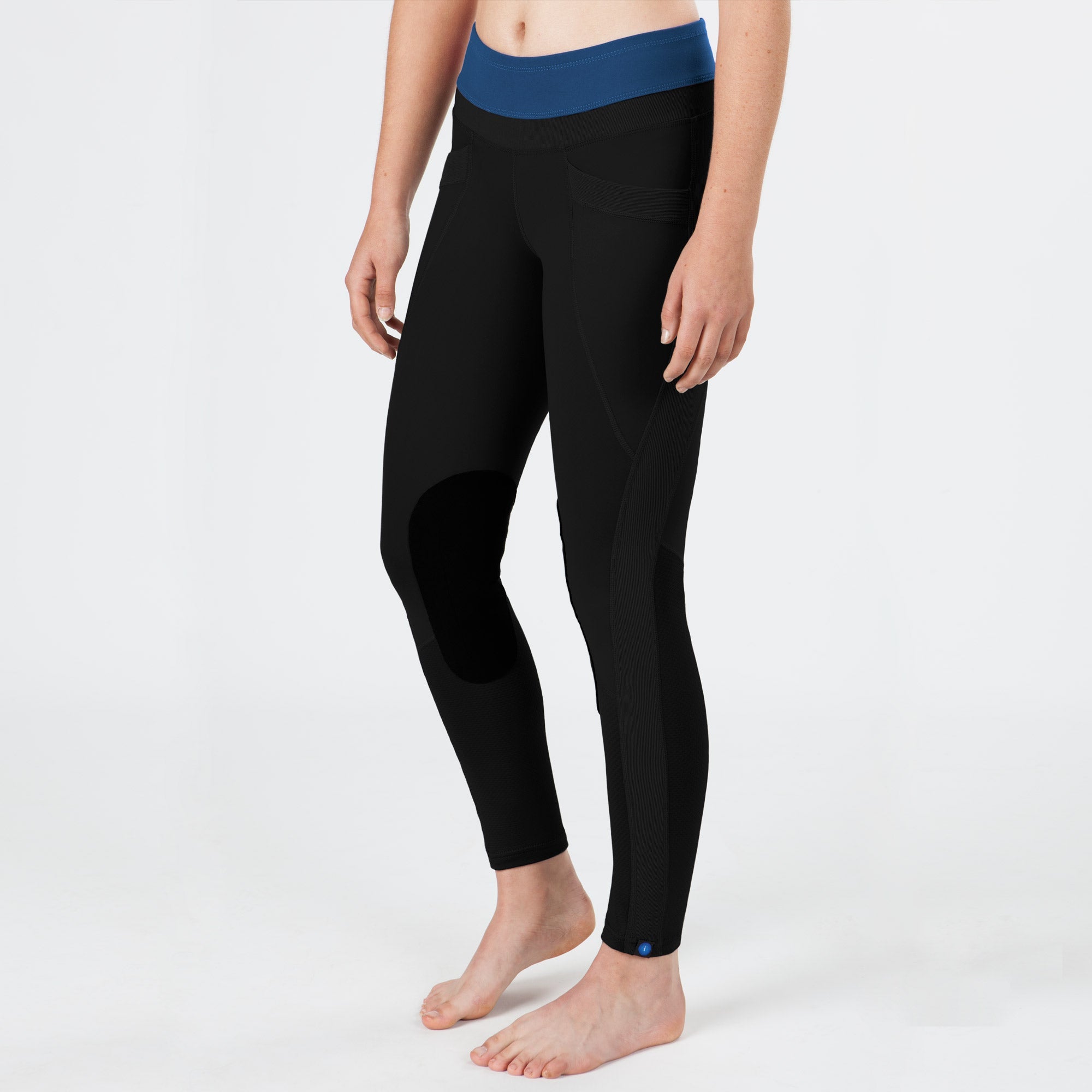 Irideon Kids' Synergy Knee Patch Tights - Irideon - Equiluxe Tack
