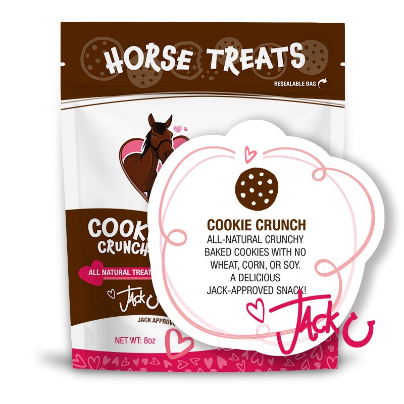 Jack's Favorites Natural Horse Treats - Cookie Crunch - Jack's Favorites LLC - Equiluxe Tack