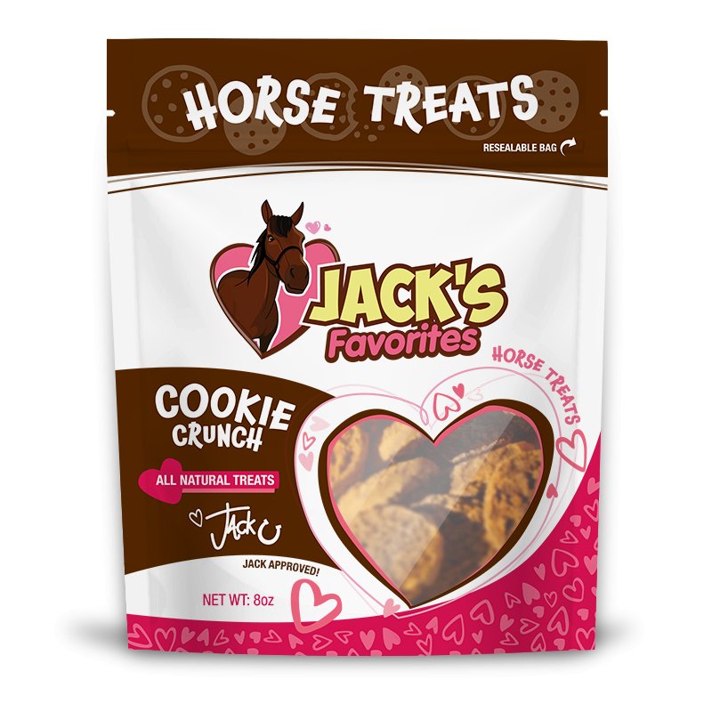 Jack's Favorites Natural Horse Treats - Cookie Crunch - Jack's Favorites LLC - Equiluxe Tack