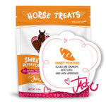 Jack's Favorites Natural Horse Treats - Sweet Potatoes - Jack's Favorites LLC - Equiluxe Tack