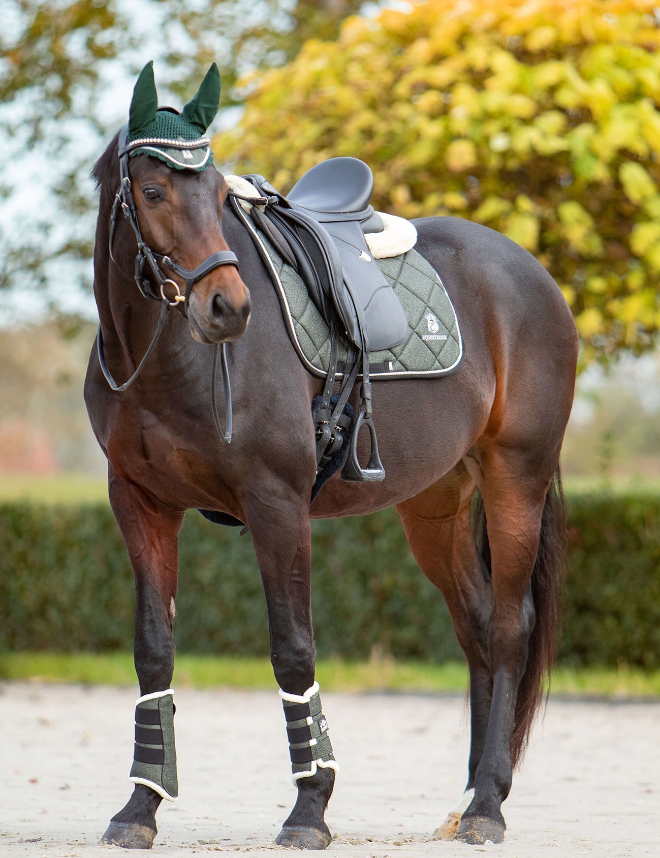 Jade Green Boots - Equestroom - Equiluxe Tack
