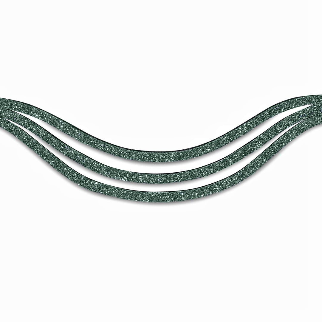 Jade Green Browband - Equestroom - Equiluxe Tack