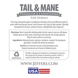 Jeffers Equine Tail & Mane Detangler and Conditioner for Horses - Jeffers - Equiluxe Tack
