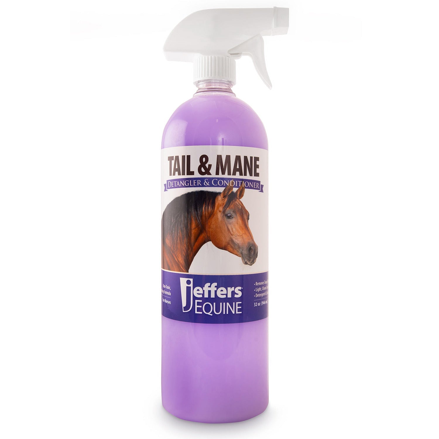 Jeffers Equine Tail & Mane Detangler and Conditioner for Horses - Jeffers - Equiluxe Tack