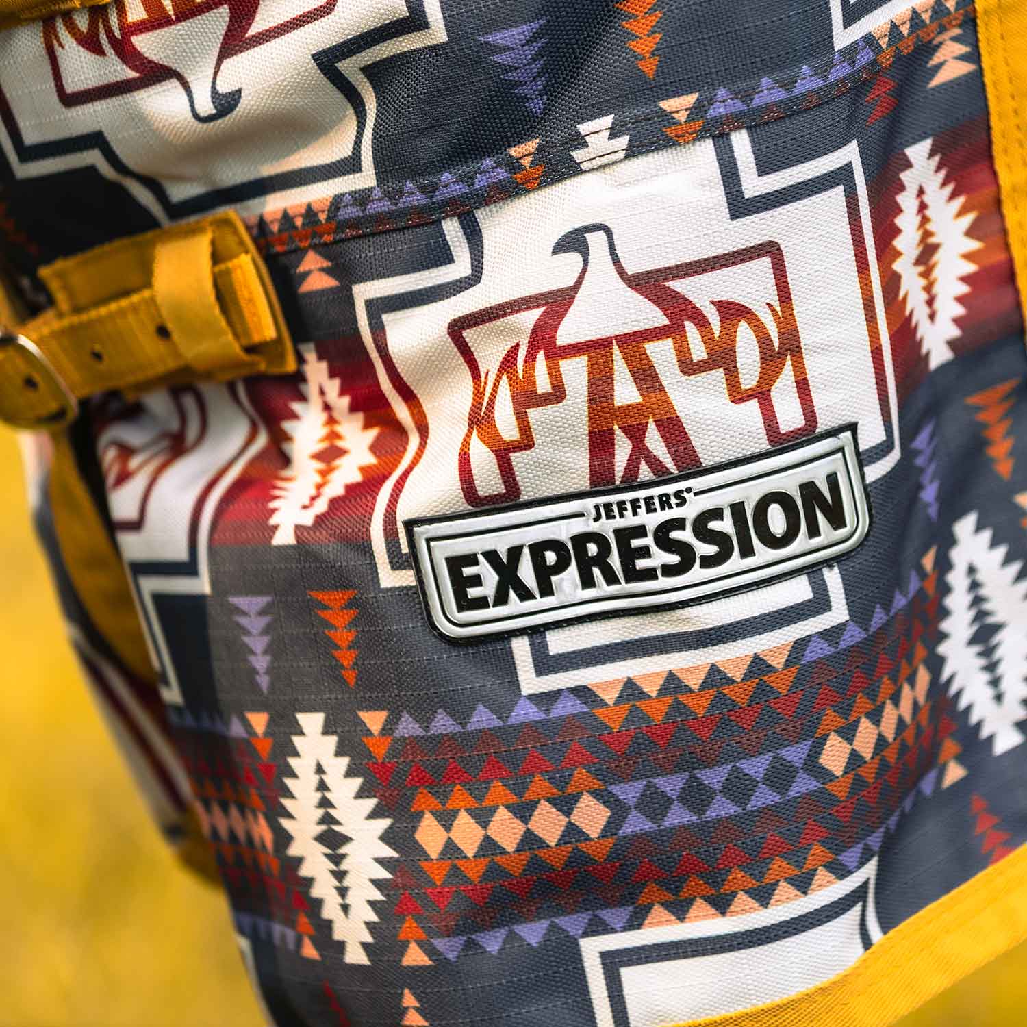 Jeffers Expression 1200 Denier Standard Neck Horse Turnout Sheet, 0 Gram - Jeffers - Equiluxe Tack