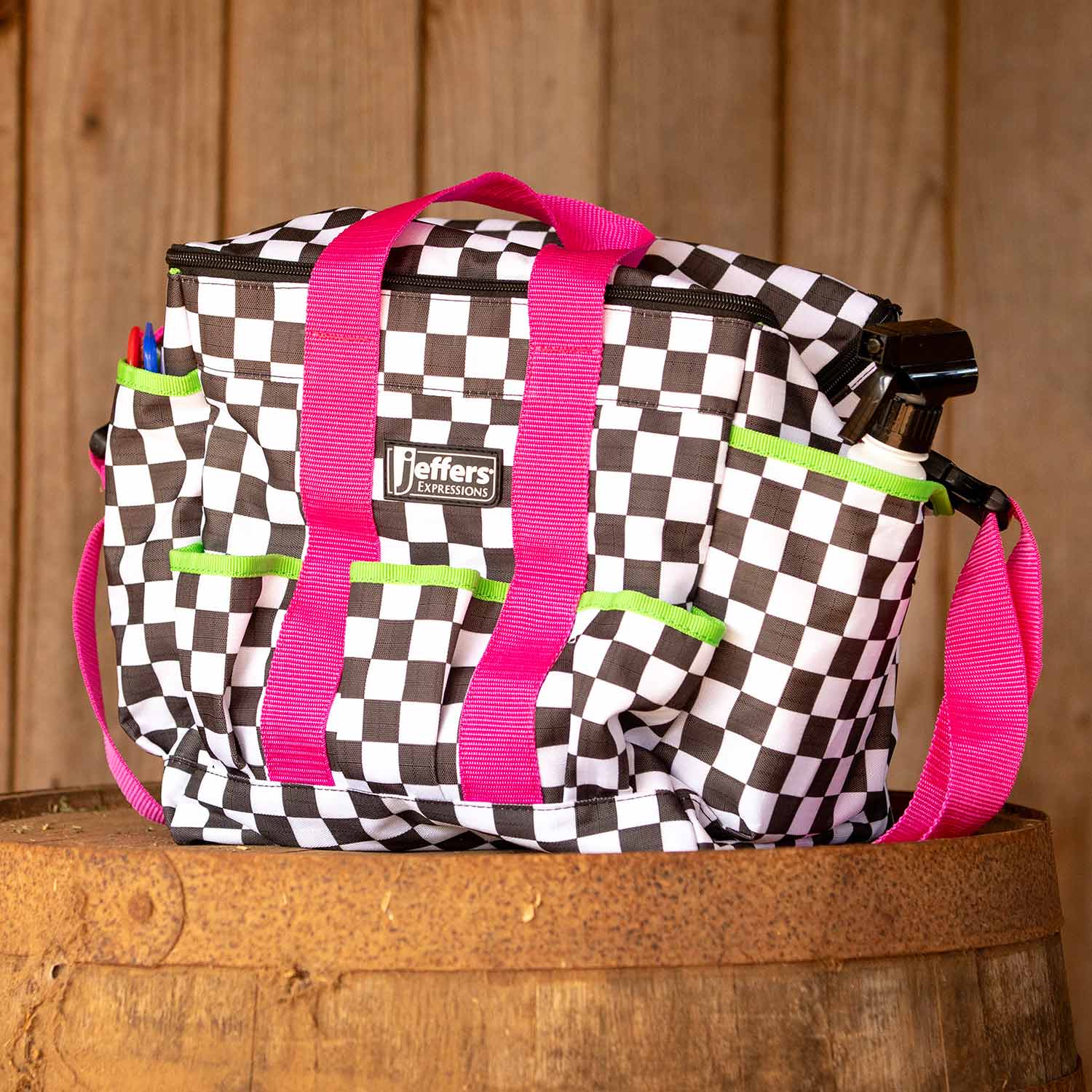 Jeffers Expression Deluxe Horse Grooming Bag with Adjustable Strap - Jeffers - Equiluxe Tack