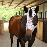 Jeffers Expression Lycra Horse Fly Mask with Ears - Jeffers - Equiluxe Tack