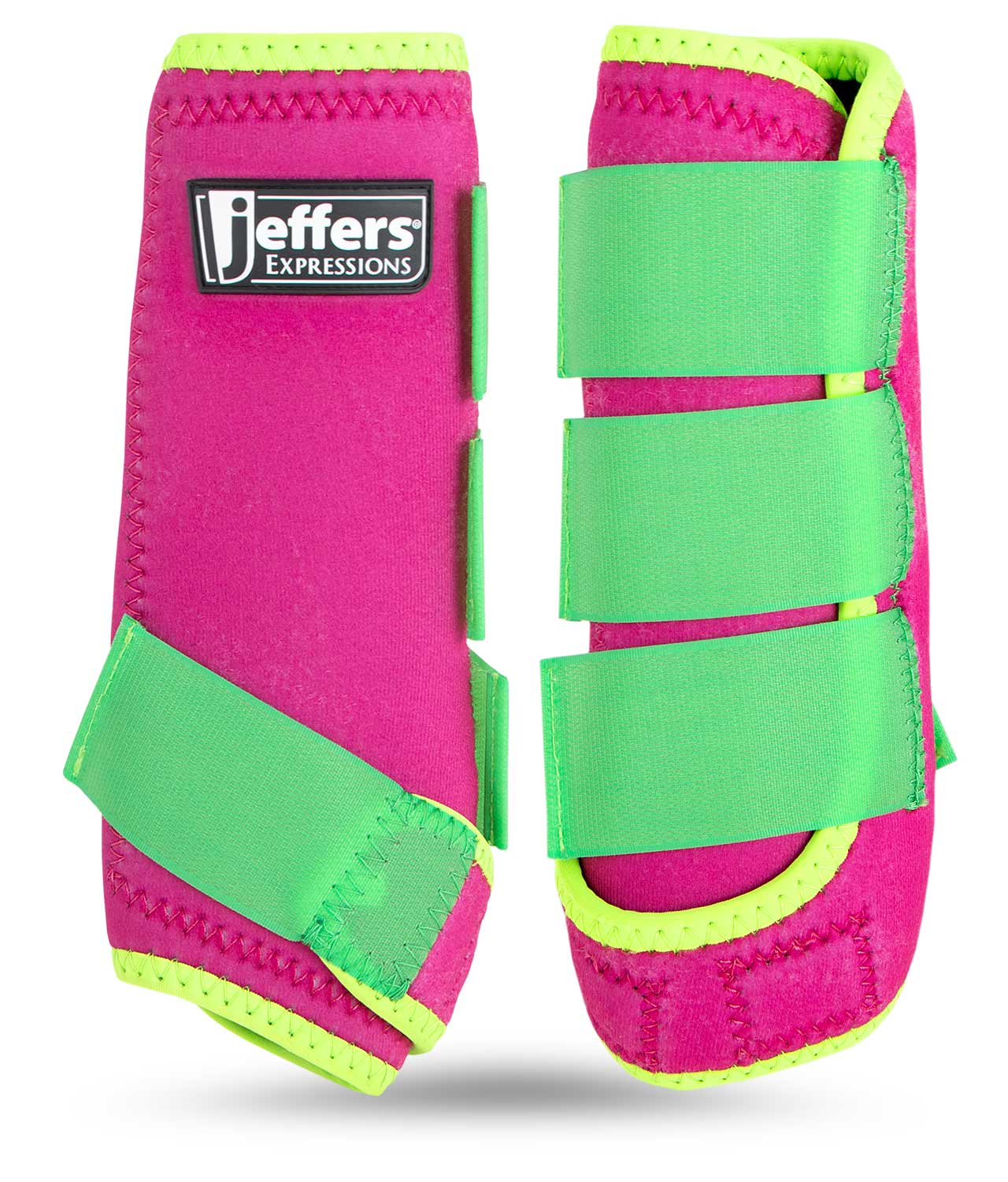Jeffers Expression Neon Protective Boots for Horses - Jeffers - Equiluxe Tack