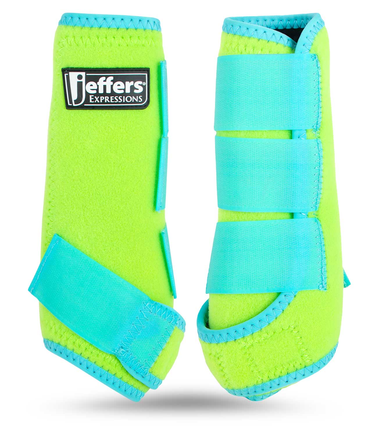 Jeffers Expression Neon Protective Boots for Horses - Jeffers - Equiluxe Tack