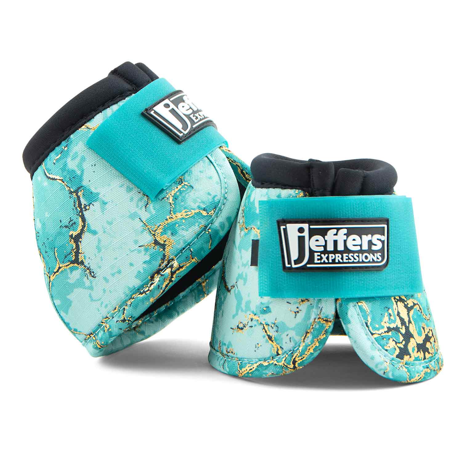 Jeffers Expression No - Turn Bell Boots for Horses, Pair - Jeffers - Equiluxe Tack