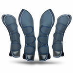 Jeffers Poplar Head Horse Shipping Boots, 4 - Pack with Carry Bag - Jeffers - Equiluxe Tack