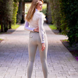 Criniere Juliette Lightweight Show Breeches | Sandy Beige