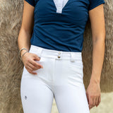 Criniere Juliette High Compression Show Breeches | White