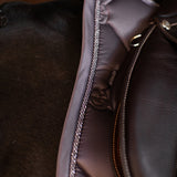 Equestrian Stockholm Jump Saddle Pad Dark Violet