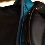 Equestrian Stockholm Jump Saddle Pad Teal Blue