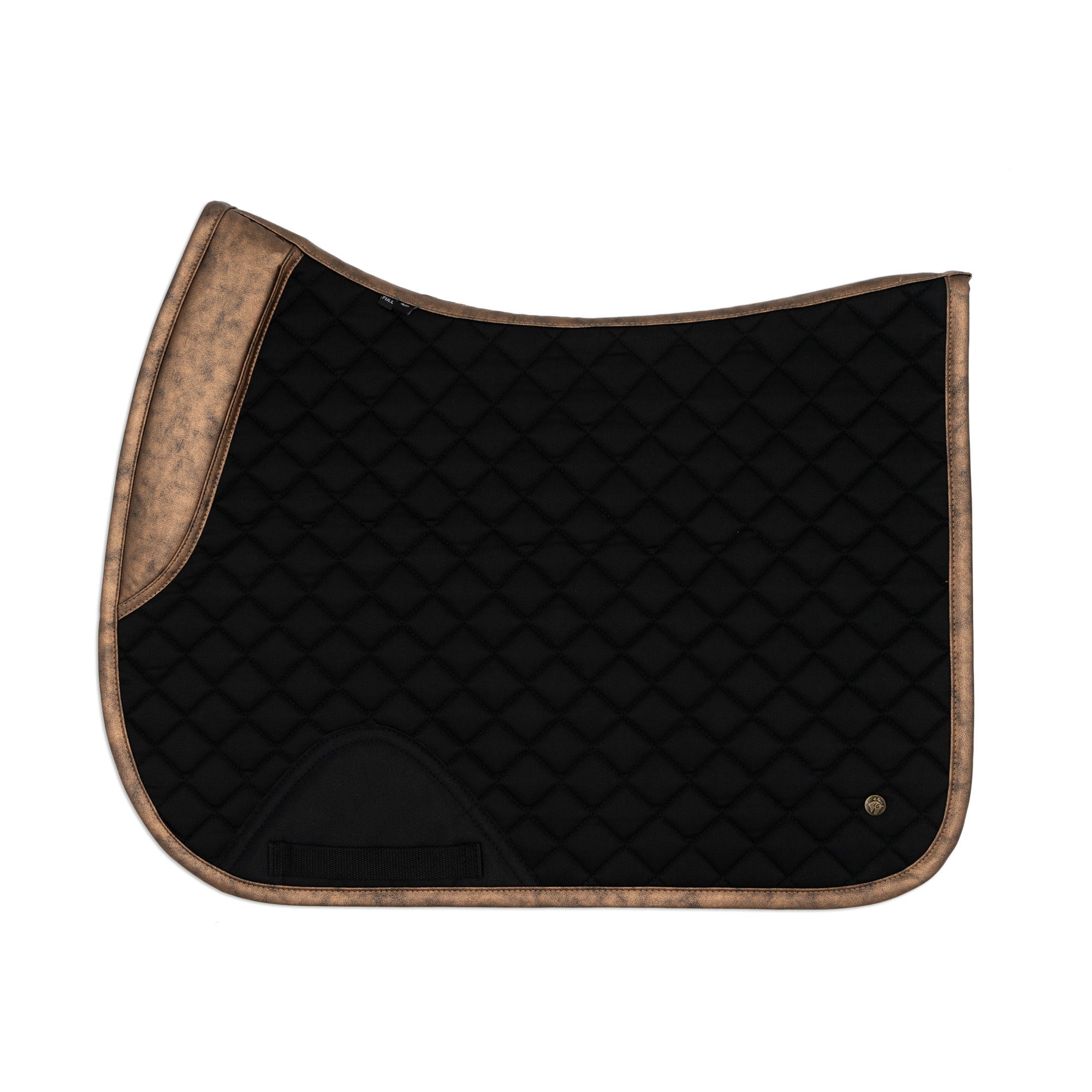 Jumper Pad, Black & Gold Leaf - Sixteen Cypress - Equiluxe Tack
