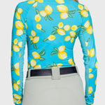 Kastel Denmark Azure Lemons Long Sleeve 1/4 Zip Sun Shirt - Kastel Denmark - Equiluxe Tack