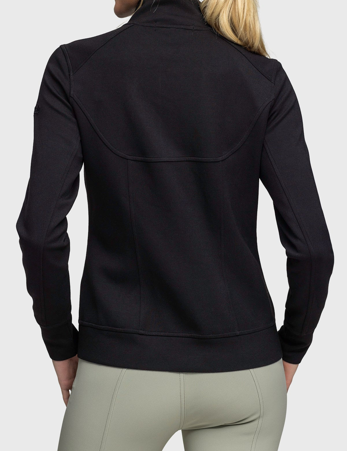 Kastel Denmark Black Scuba Full Zip Jacket - Kastel Denmark - Equiluxe Tack